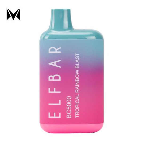 Tropical Rainbow Blast Elf Bar BC5000 Single Disposable