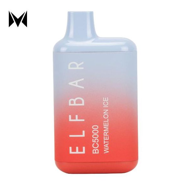 Watermelon Ice Elf Bar BC5000 Single Disposable