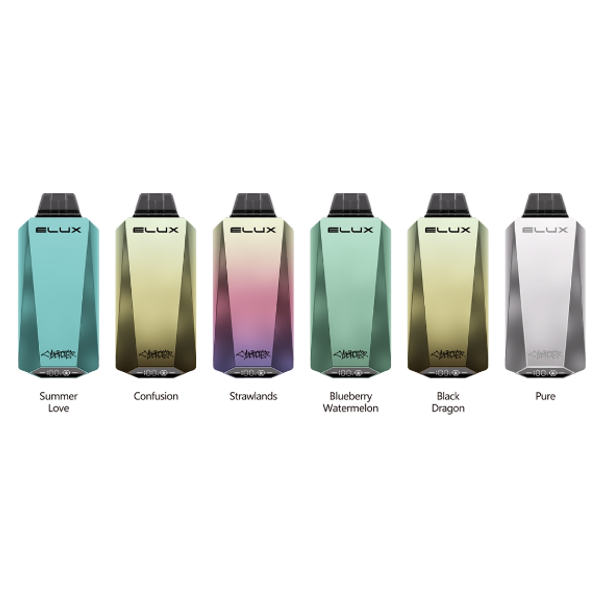 Elux Cyverover 18,000 Puffs Disposable New Flavors