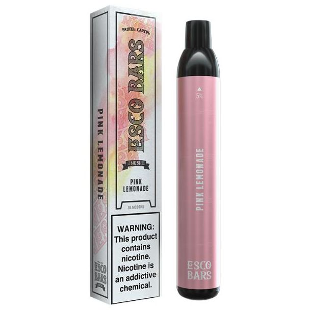 Pink Lemonade Esco Bars 2500 Puffs Disposable 10 Pack Best Deal!