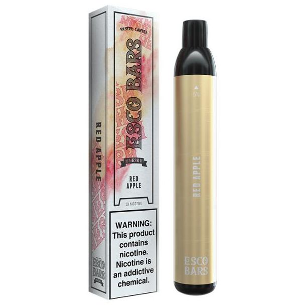 Red Apple Esco Bars 2500 Puffs Single Disposable Best Sale!
