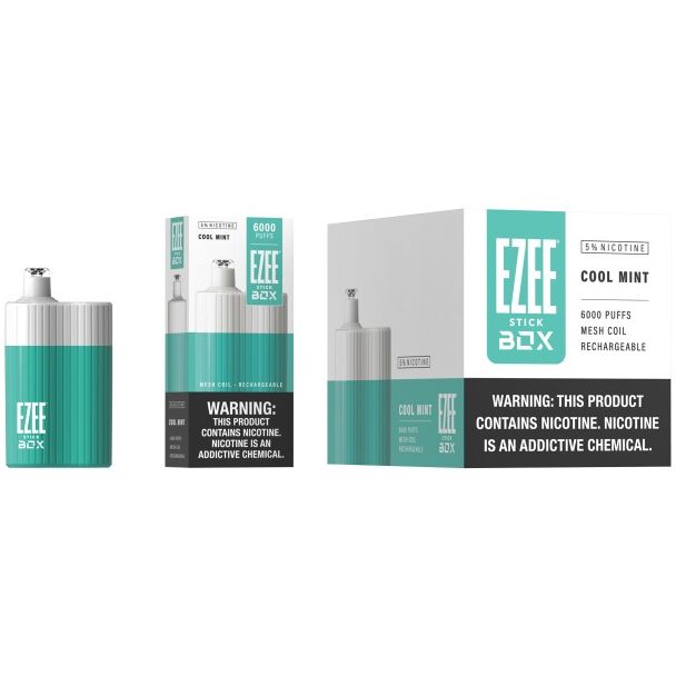 Ezee Stick Box 6000 Puffs Disposable