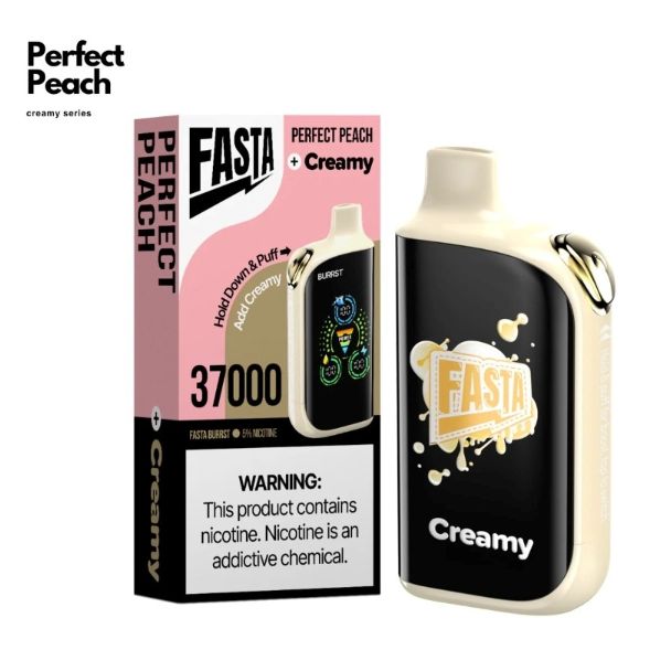 Fasta Burrst V2 37,000 Puffs Disposable Perfect Peach