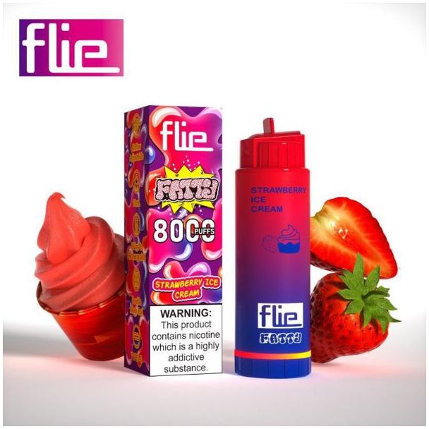 Flie Fatty 8000 Puffs Disposable Strawberry Ice Cream
