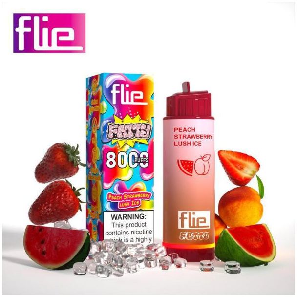 Flie Fatty 8000 Puffs Disposable Peach Strawberry Lush Ice