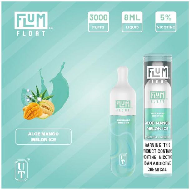 Aloe Mango Melon Ice Flum Float Disposable 10-Pack Bulk Deal!