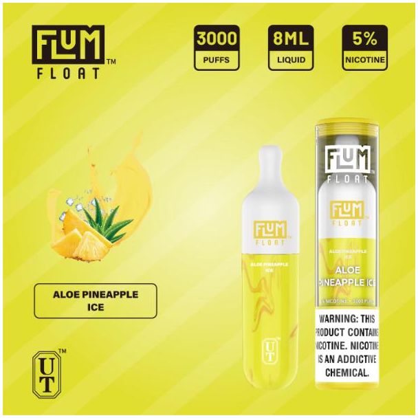 Aloe Pineapple Ice Flum Float Disposable 10-Pack Ejuices Wholesale Deal!