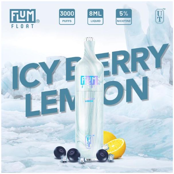 Icy Berry Lemon Flum Float Disposable 10-Pack