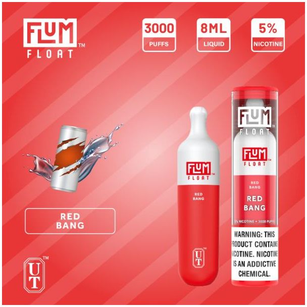Red Bang Flum Float Disposable 10-Pack