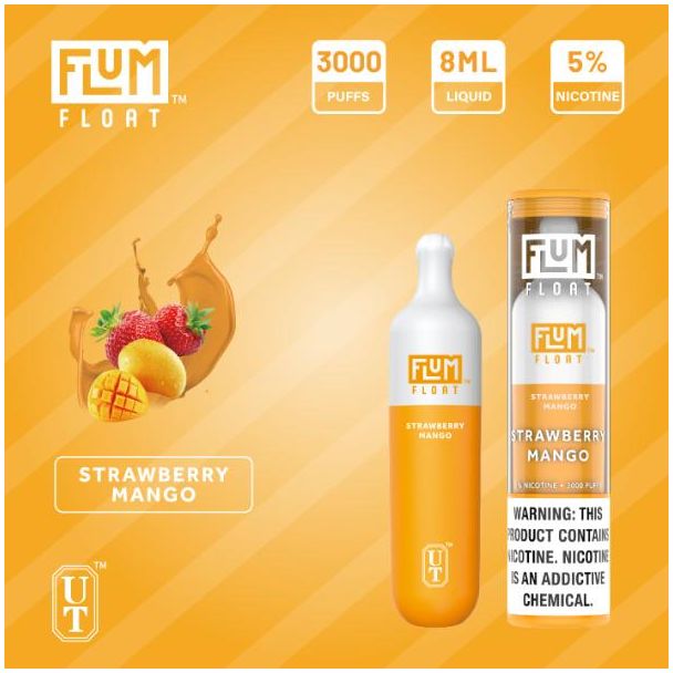 Strawberry Mango Flum Float Disposable 10-Pack