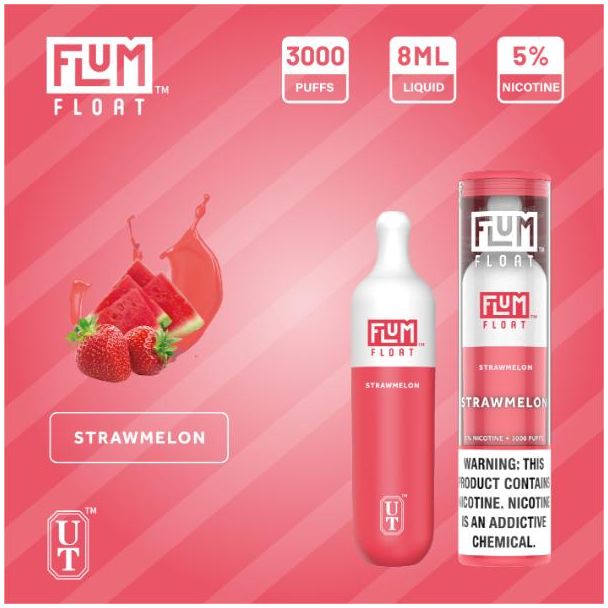 Strawmelon Flum Float Disposable 10-Pack