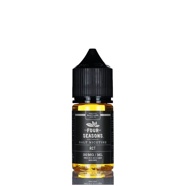 Four Seasons Black Label Salt 30mL - RCT