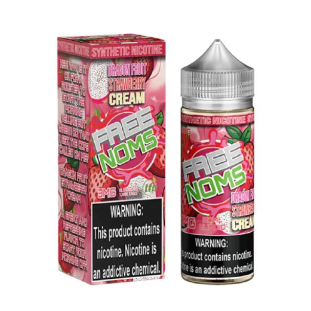 Noms X2 120mL Dragon Fruit Strawberry Cream Ejuices Wholesale