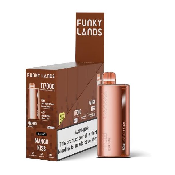 Funky Lands Ti7000 Mango Kiss 5 Pack