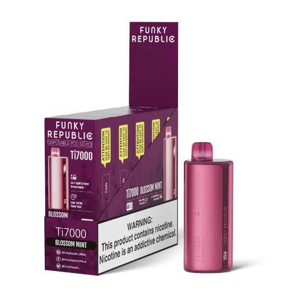 Funky Republic ti7000 Blossom Mint 5 pack