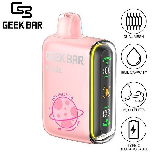 Geek Bar Pulse Juicy Peach Ice