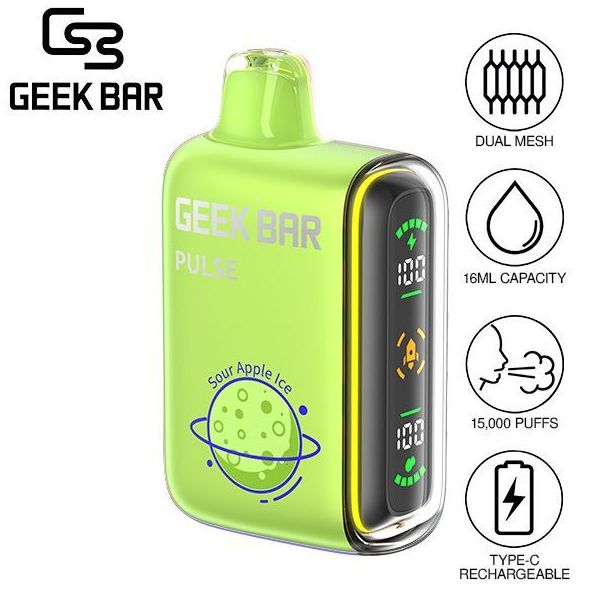 Geek Bar Pulse Sour Apple Ice