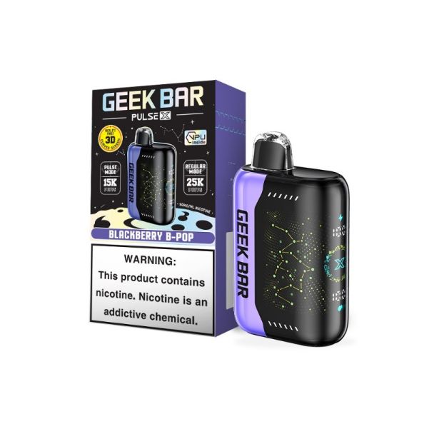 Geek Bar Pulse X 25000 Puffs Blackberry B-Pop