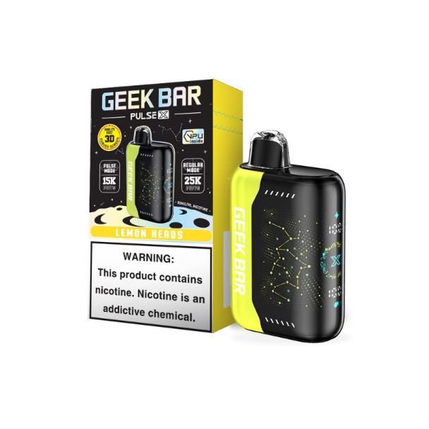 Geek Bar Pulse X 25000 Puffs Lemon Heads