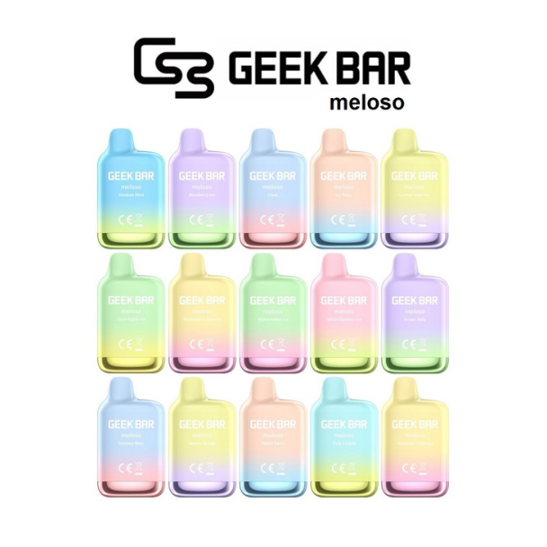 Geek Bar Meloso Mini 1500 Puffs Disposable Best Flavors