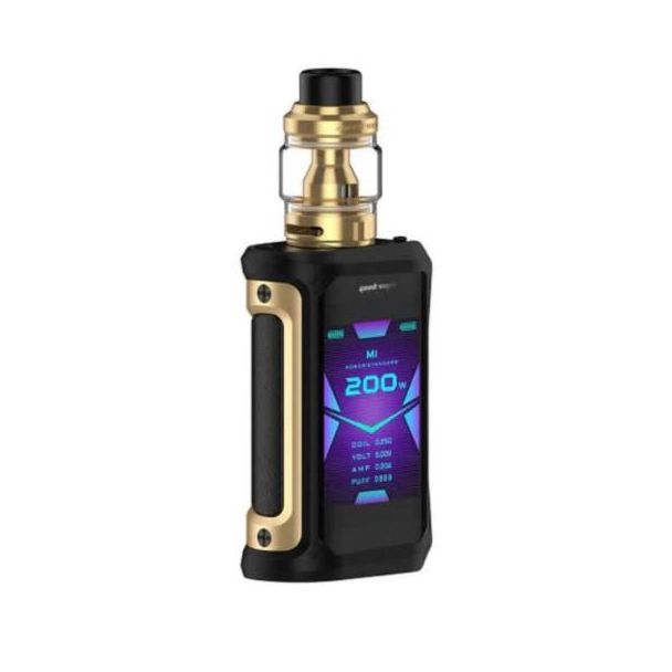 Gold Black GeekVape Aegis X Kit 200W Obelisk Edition Bulk Deal Price!
