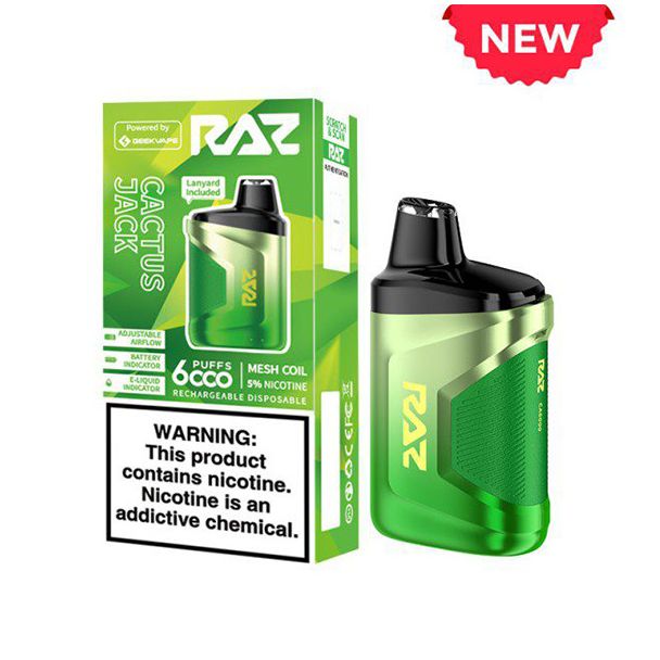 GeekVape Raz CA6000 Single Disposable Cactus Jack