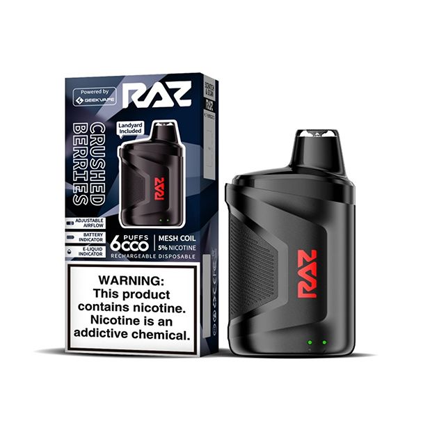 GeekVape Raz CA6000 Single Disposable Crushed Berries