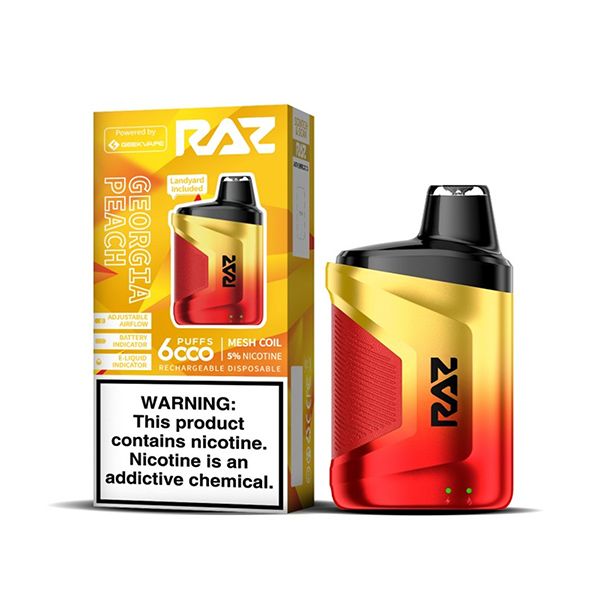 GeekVape Raz CA6000 Single Disposable Georgia Peach