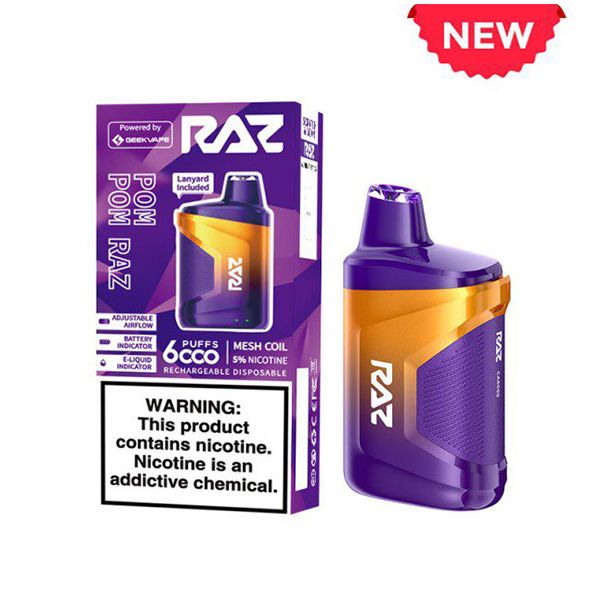 GeekVape Raz CA6000 Single Disposable Pom Pom Raz
