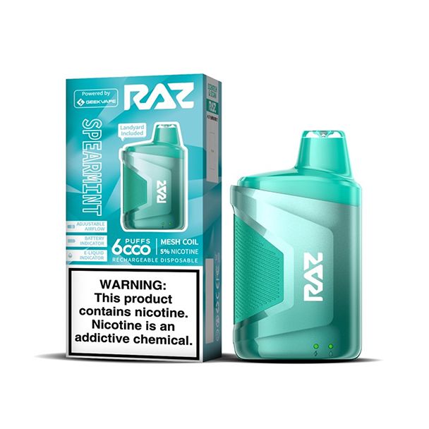 GeekVape Raz CA6000 Single Disposable Spearmint