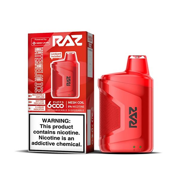 GeekVape Raz CA6000 Single Disposable Watermelon Ice