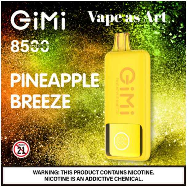 Gimi by FLUM 8500 Puffs Disposable Pineapple Breeze