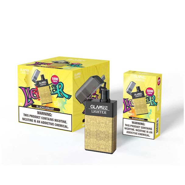 Glamee Lighter 6000 Puffs Single Disposable Bulk Deal Price!