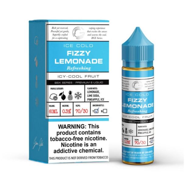 Basix 60ML E-Liquid by Glas Fizzy Lemonade