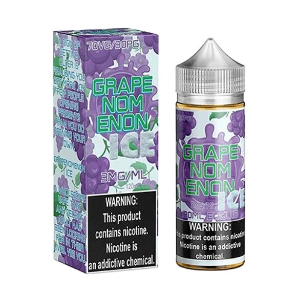 Noms X2 120mL Grape Ice Ejuices Wholesale