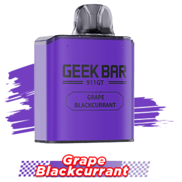 Best Deal Geekbar 911 GT Replaceable Flavor Pod Vape - Grape BlackCurrant