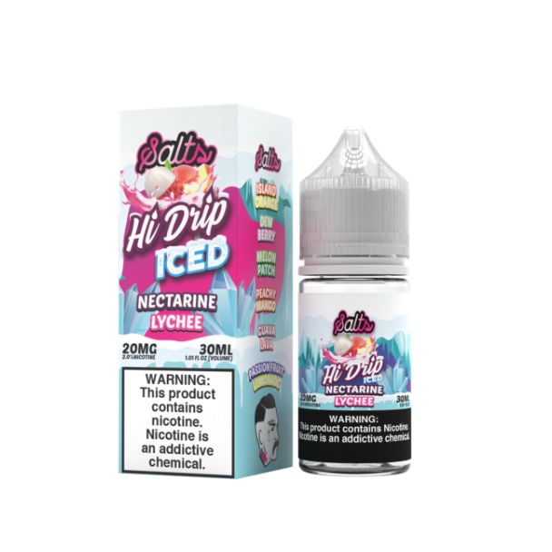 Hi-Drip Salts Series 30mL Nectarine Lychee Iced
