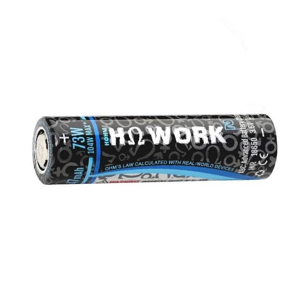 Hohm Tech Work V2 18650 2547mAh 25.3A Battery