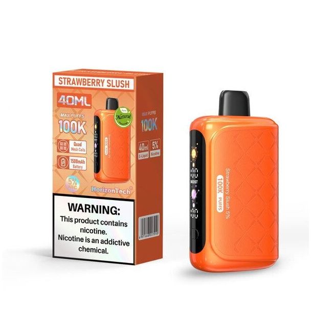 HorizonTech 100K Puffs Single Disposable - Strawberry Slush