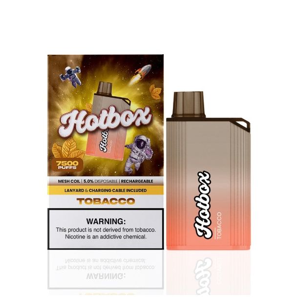 Puff Hotbox Tobacco 7500 Puffs
