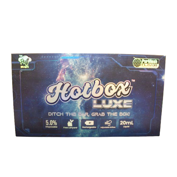 Hotbox Luxe 12000 Display Box Side