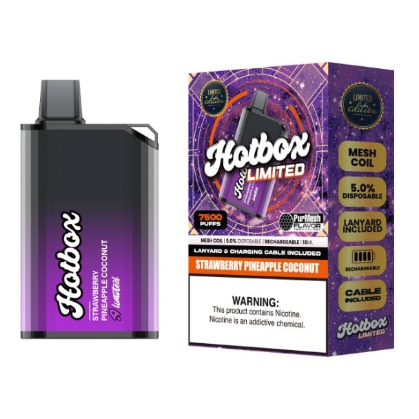 Strawberry Pineapple Coconut Hotbox 7500