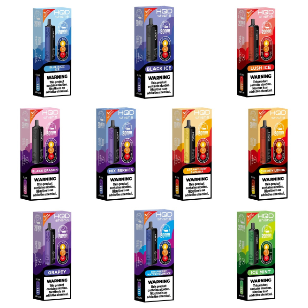 Best Flavors HQD Shisha 20,000 Puff Disposable Vape 