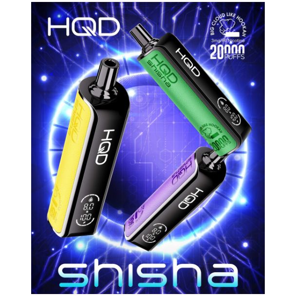 Best Deal HQD Shisha 20,000 Puff Disposable Vape 