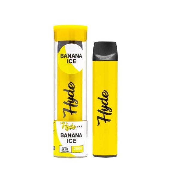 Banana Ice Hyde Curve Max Disposable 8ML Ejuices Wholesale Deal!