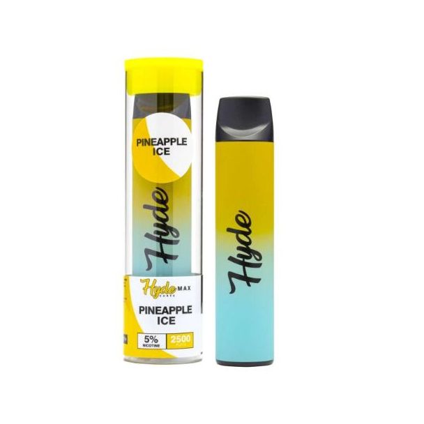 Pineapple Ice Hyde Curve Max Disposable 8ML -  5% - 10pk Cheap Deal!