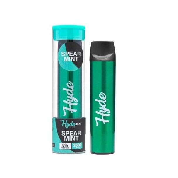 Spearmint Hyde Curve Max Disposable 8ML -  5% - 10pk Bulk Deal!