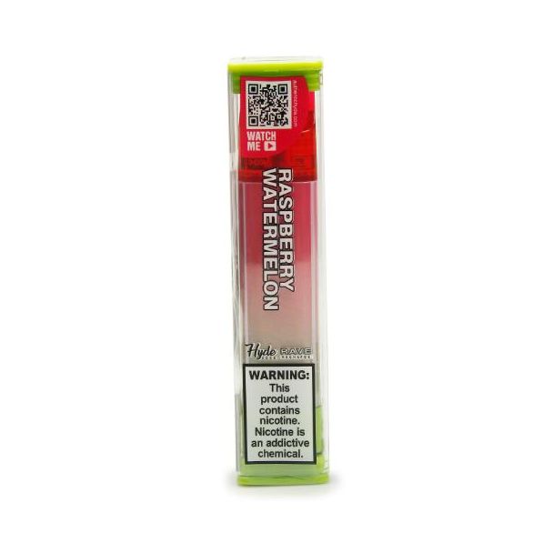 Raspberry Watermelon Hyde Edge RAVE Single Disposable Bulk Deal Price!