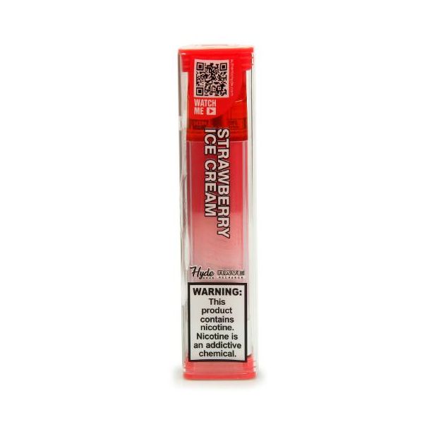 Strawberry Ice Cream Hyde Edge RAVE Single Disposable Bulk Cheap Deal!