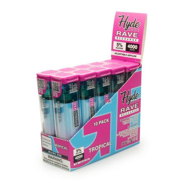 Tropical Hyde Edge RAVE Disposable 10-Pack Bulk Price!